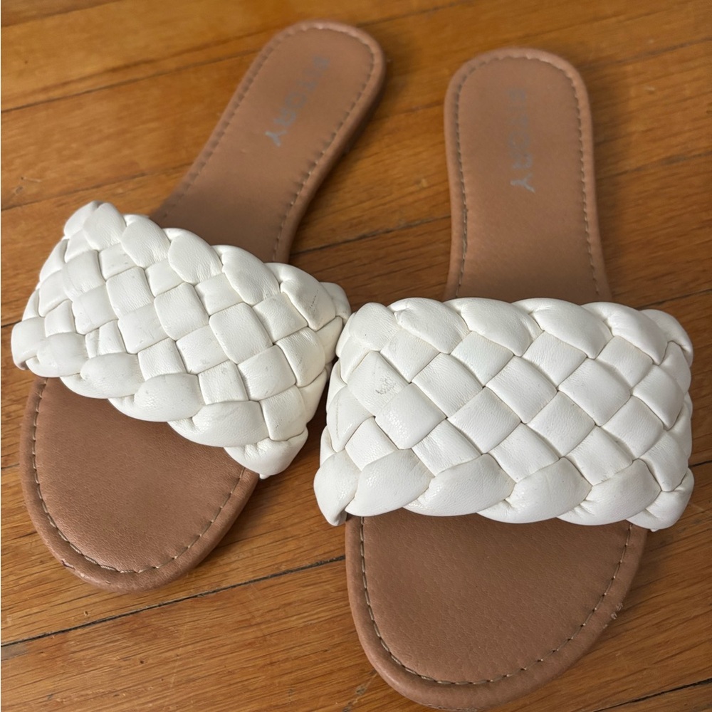 White Sandals